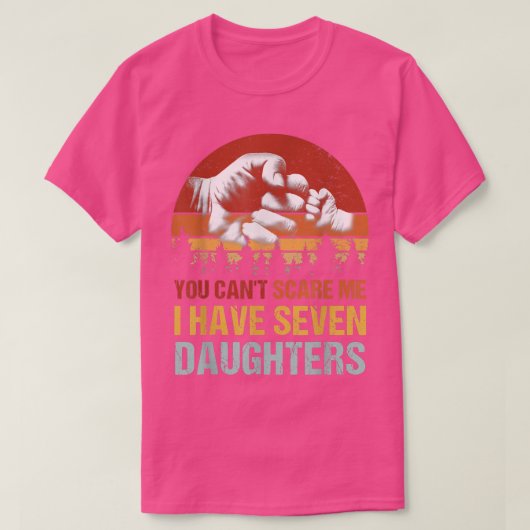 私は7女の子が最初のバンプ脂肪を怖がらせ得ない Tシャツ (デザイン正面)