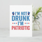 私は7月の飲贈り物の4番目おもしろいの愛国心ではない 招待状 (スタンド正面)