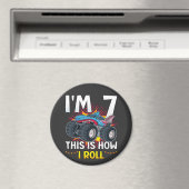 私は7私はモンスタートラック転がックサークル マグネット (インサイチュ (食洗機))