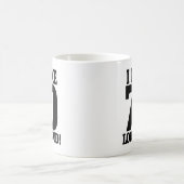 私は70人を良く見せる コーヒーマグカップ (中央)
