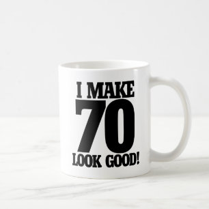 私は70人を良く見せる コーヒーマグカップ