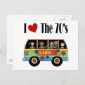 私は70年代が大好き ポストカード (正面/裏面)