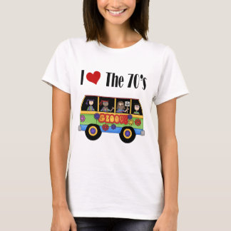 私は70年代が大好き Tシャツ