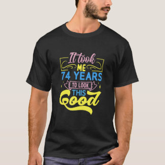 私は74年この良い見た目に見えた Tシャツ
