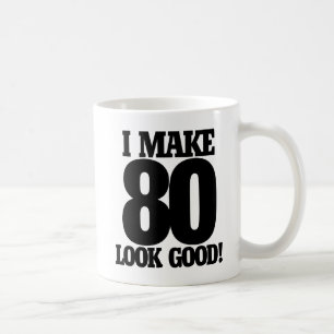 私は80人を良く見せる コーヒーマグカップ