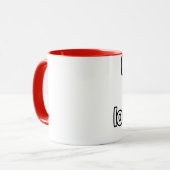 私は80人を良く見せる マグカップ (正面左)