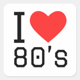 私は80代が好きだ スクエアシール