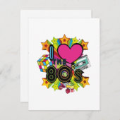 私は80年代が大好きだ エンクロージャーカード (正面/裏面)