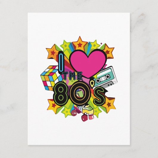 私は80年代が大好きだ エンクロージャーカード (正面)