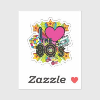 私は80年代が大好きだ シール