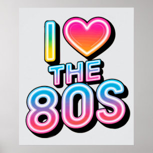 私は80年代が大好きだ ポスター