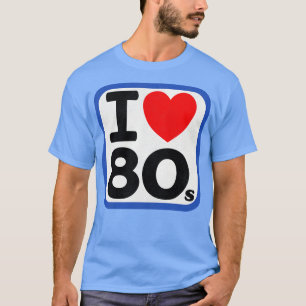 私は80年代が大好き Tシャツ