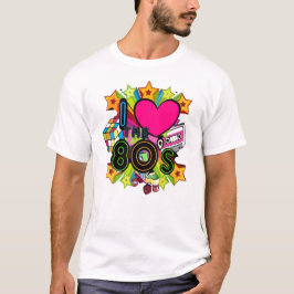 私は80年代が大好き Tシャツ