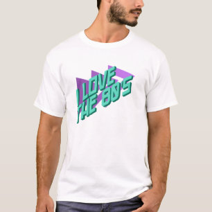 私は80年代が大好き Tシャツ