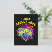 私は80年代が本当に大好き ポストカード (スタンド正面)