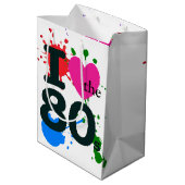 私は80年代のハート ミディアムペーパーバッグ (裏面アングル)