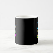 私は80年代のレトロおもしろいパーティー80の衣装が大好き コーヒーマグカップ (中央)