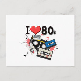 私は80年代の複数の製品が大好き厳選された ポストカード