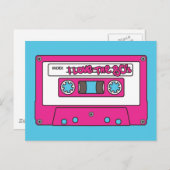 私は80年代を愛します ポストカード (正面/裏面)