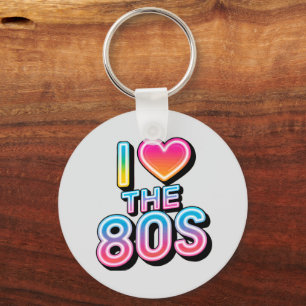 私は80sキーチェーンが大好き キーホルダー