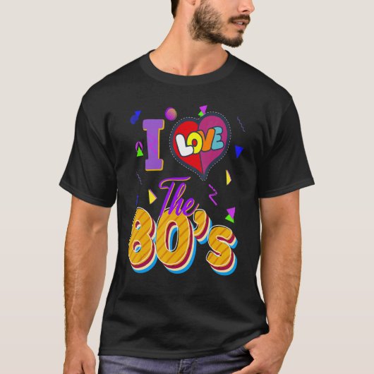 私は80sシャツレトロヴィンテージ80年代スタイル tシャツ (正面)