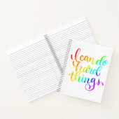 私は8.5 x 11の懸命を行うことができる ノートブック (内部)