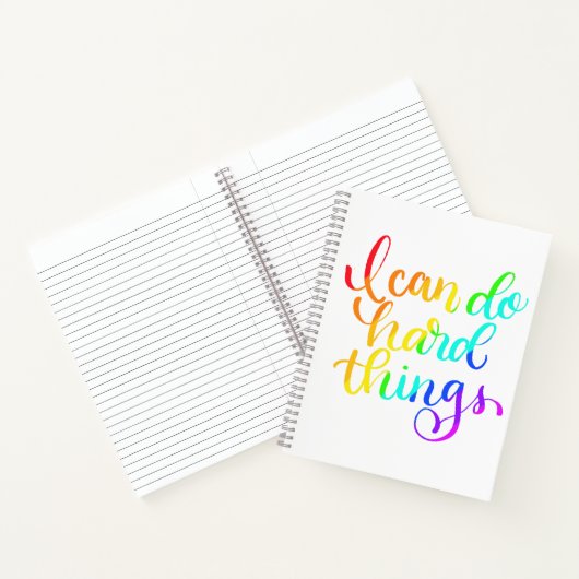 私は8.5 x 11の懸命を行うことができる ノートブック (内部)