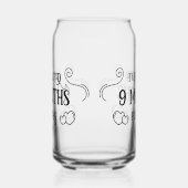 私は9ヶ月も待った ガラス缶 (右)