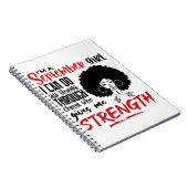 私は9月の女祈の黒女王だ ノートブック (右側)