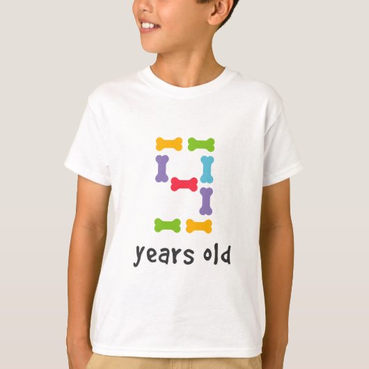 私は9歳だ Tシャツ (正面)