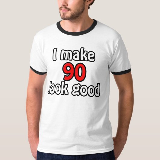 私は90人を良く見せる Tシャツ (正面)