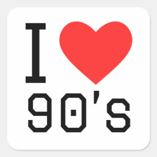 私は90年代が大好き スクエアシール