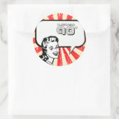 私は90年代が大好き ラウンドシール (バッグ)