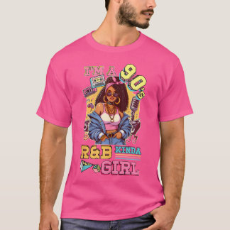 私は90S金田少女Rnbヒップホップソウル音楽 Tシャツ