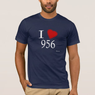 私は956ラレドを愛します Tシャツ