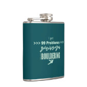 私は99問題得が、ある日のボルダリングに行く フラスク (右)