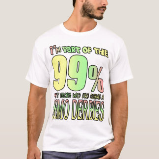 私は99%の人の中でキュッシングが好きな人の一部だ… Tシャツ