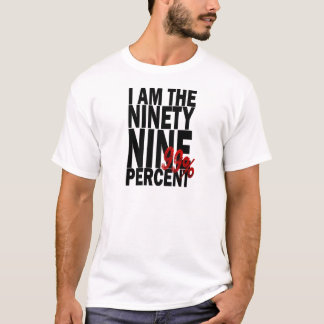 私は99%ティーです Tシャツ