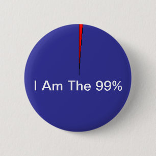 私は99%ボタンです 缶バッジ
