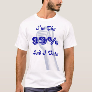 私は99%才です(および私投票して下さい) Tシャツ