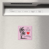 私は、あなたの休暇フロリダパームツリーマグネットの住んでいる マグネット (インサイチュ (食洗機))