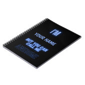 私は"あなたの名前"だが、あなたは私を呼ぶことができる素晴らし ノートブック (左側)