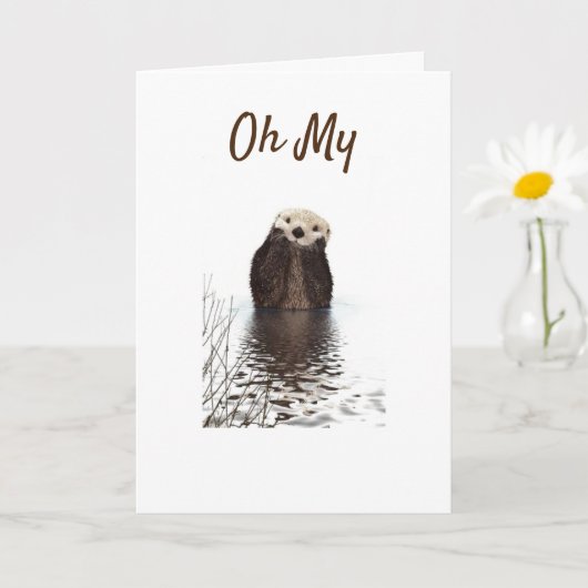 私は"あなた信じ"は"60"の誕生日カードではない カード (小さな植物)