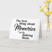 私は、**あなた**で私の思い出を「すべて」作りたい。 カード (黄色い花)