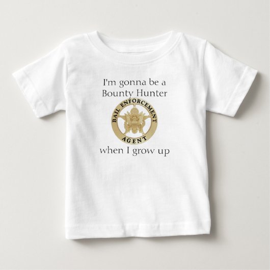 私は…あることを行っています ベビーTシャツ (正面)