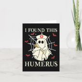 私は、このハメロス幽霊ナース面白いハロウィーンを見つけた カード (正面)