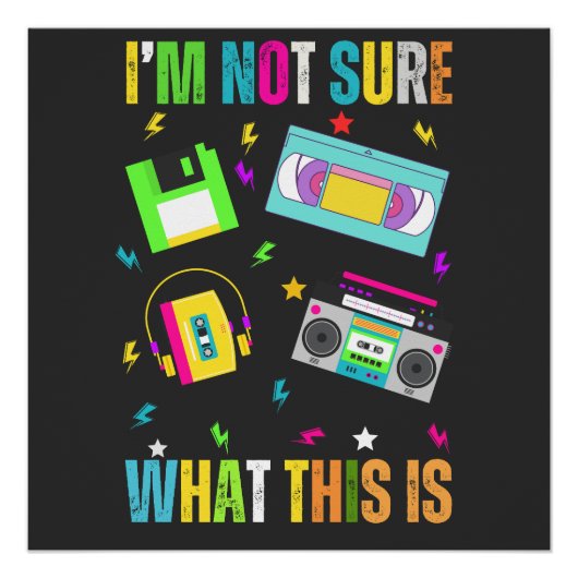 私は、これが男性の女性の子供70s,80,90であるかどうか分からない ポスター (正面)