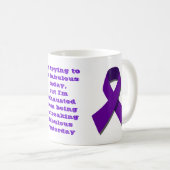 私は…すばらしい今日であることを試みています コーヒーマグカップ (正面右)