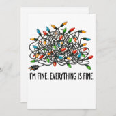 私は、すべては素晴らしクリスマスラ素晴らしイトである シーズンカード (正面/裏面)