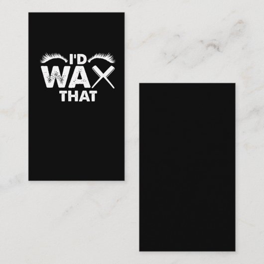 私は、それを待つ-エステティシャン美しい美容師 名刺 (正面/裏面)